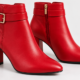 Red woman boot